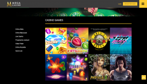 mega casino games
